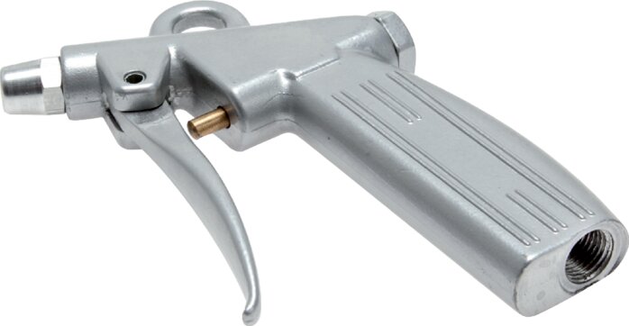 Exemplary representation: Aluminium blowgun with noise protection nozzle