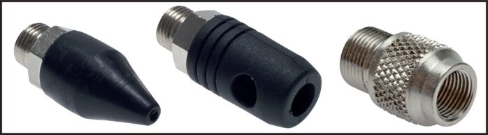 Exemplary representation: TYPHOON rubber nozzle set (standard / PRO)