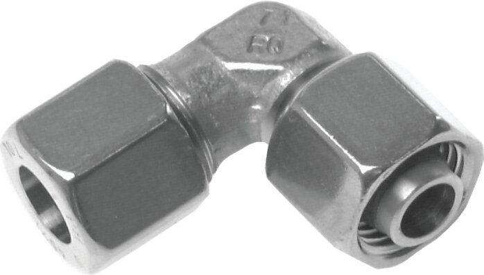 Exemplary representation: Adjustable angle connection fitting, 1.4571