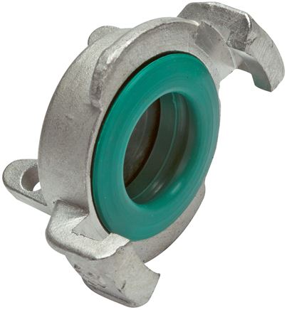 Exemplary representation: Sealing caps for garden hose quick coupling, stainless steel