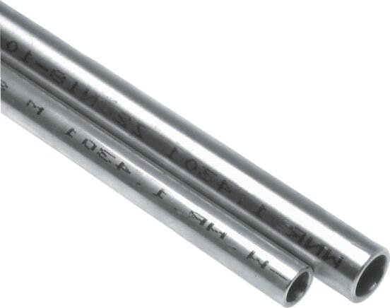 Exemplary representation: Stainless steel tube (seamless)