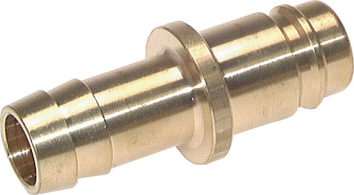 Exemplary representation: Coupling plug with grommet, brass